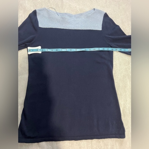 Karen Scott blue sweater​​​ - Picture 4 of 5